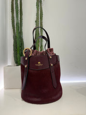 Cuoieria Fiorentina Amber small bucket PONY