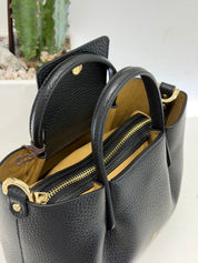 Cuoieria Fiorentina Candy mini tote bag nero