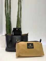 Cuoieria Fiorentina Candy mini tote bag nero
