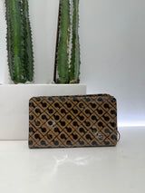 Gherardini TRAVEL CASE-BEAUTY SOFTY GLOSSY TOFFEE
