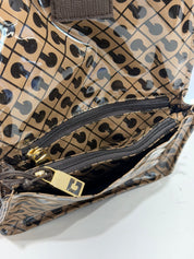 Gherardini TRAVEL CASE-BEAUTY SOFTY GLOSSY TOFFEE