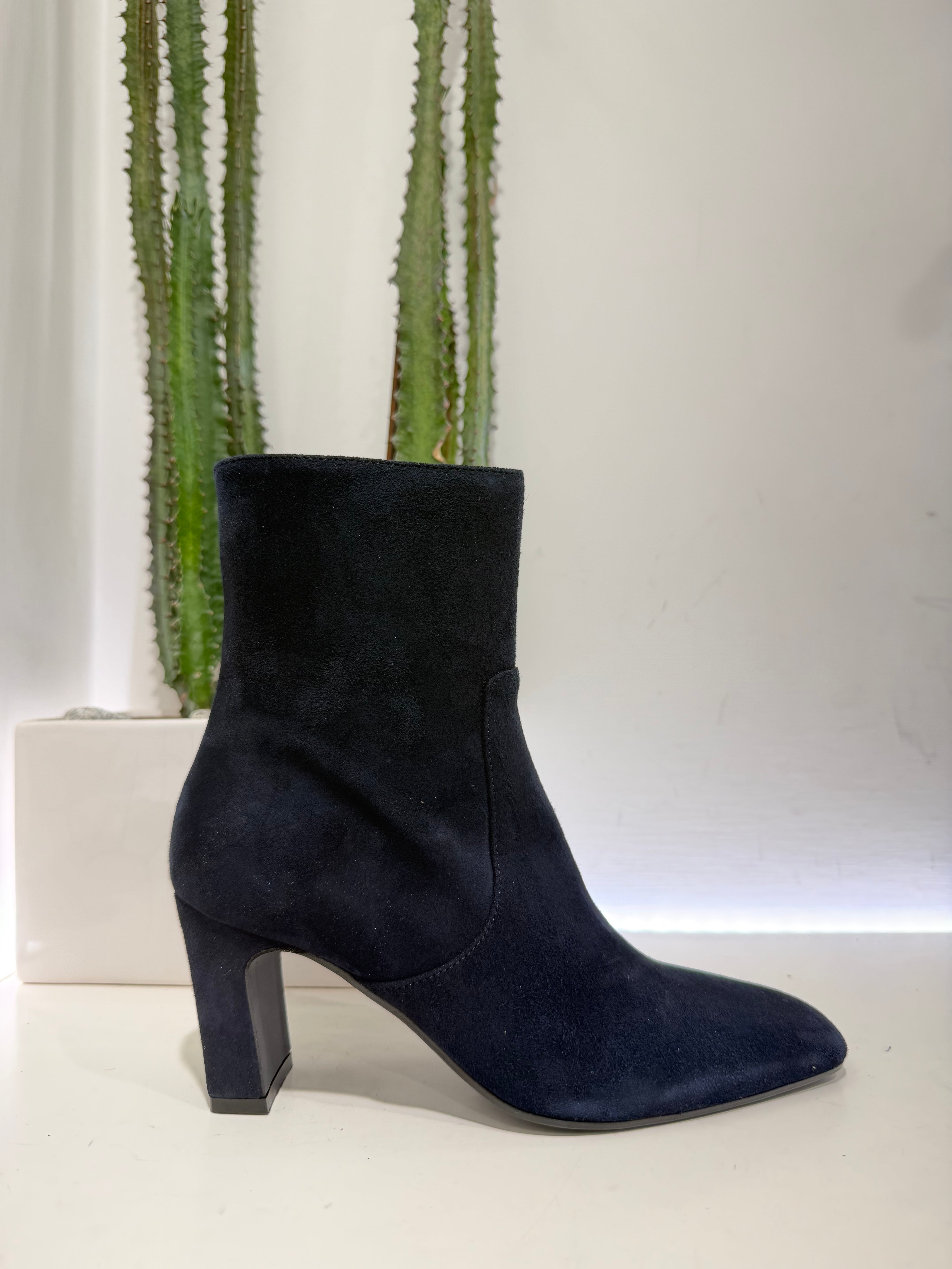 Stivaletto zio suede blu