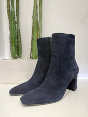 Stivaletto zio suede blu