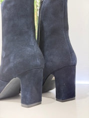 Stivaletto zio suede blu