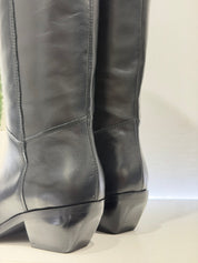 Stivale texano nero t.30