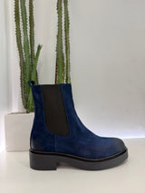 ANTICA BOTTEGA beatles suede blu