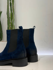 ANTICA BOTTEGA beatles suede blu