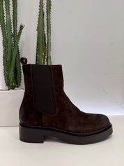 ANTICA BOTTEGA beatles suede moro
