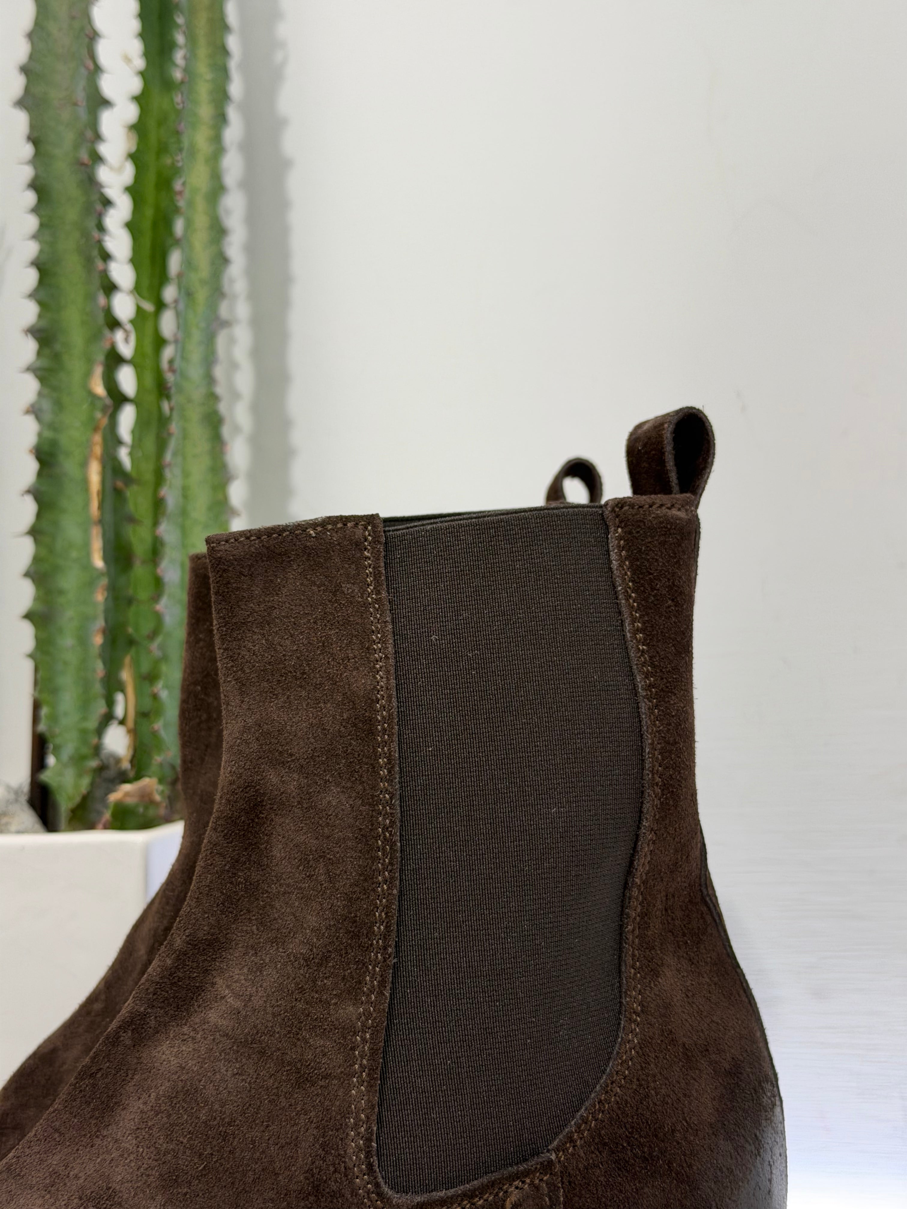 ANTICA BOTTEGA beatles suede moro