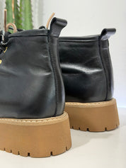 ANTICA BOTTEGA mid vaschetta NERO DOPPIO LACCIO