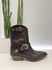 Texano DUE FIBBIE TEX moro t.40