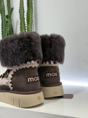 Mou Bounce Boot Fur Cuff