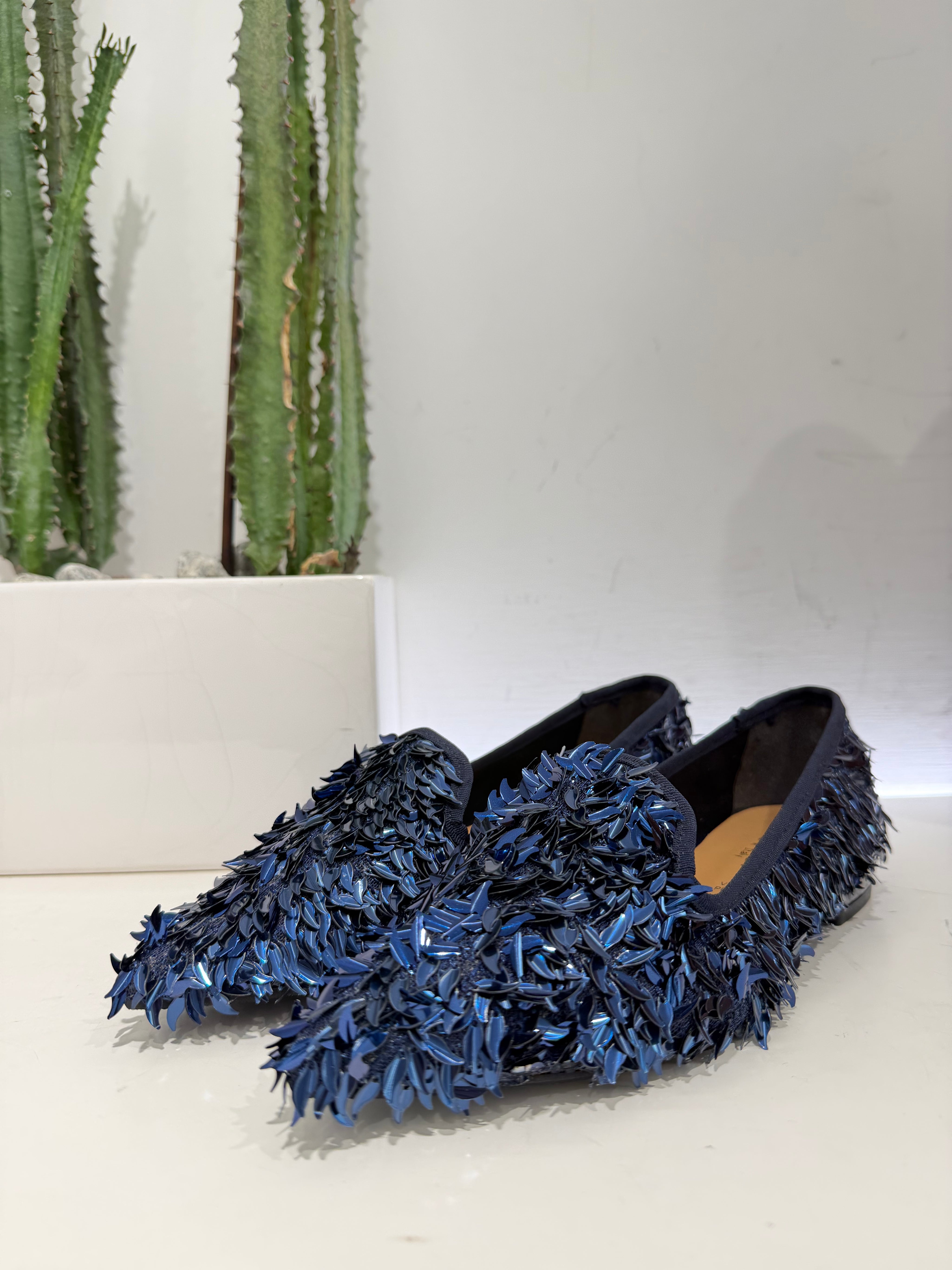 Ballerina Accollata FIESTA Blu