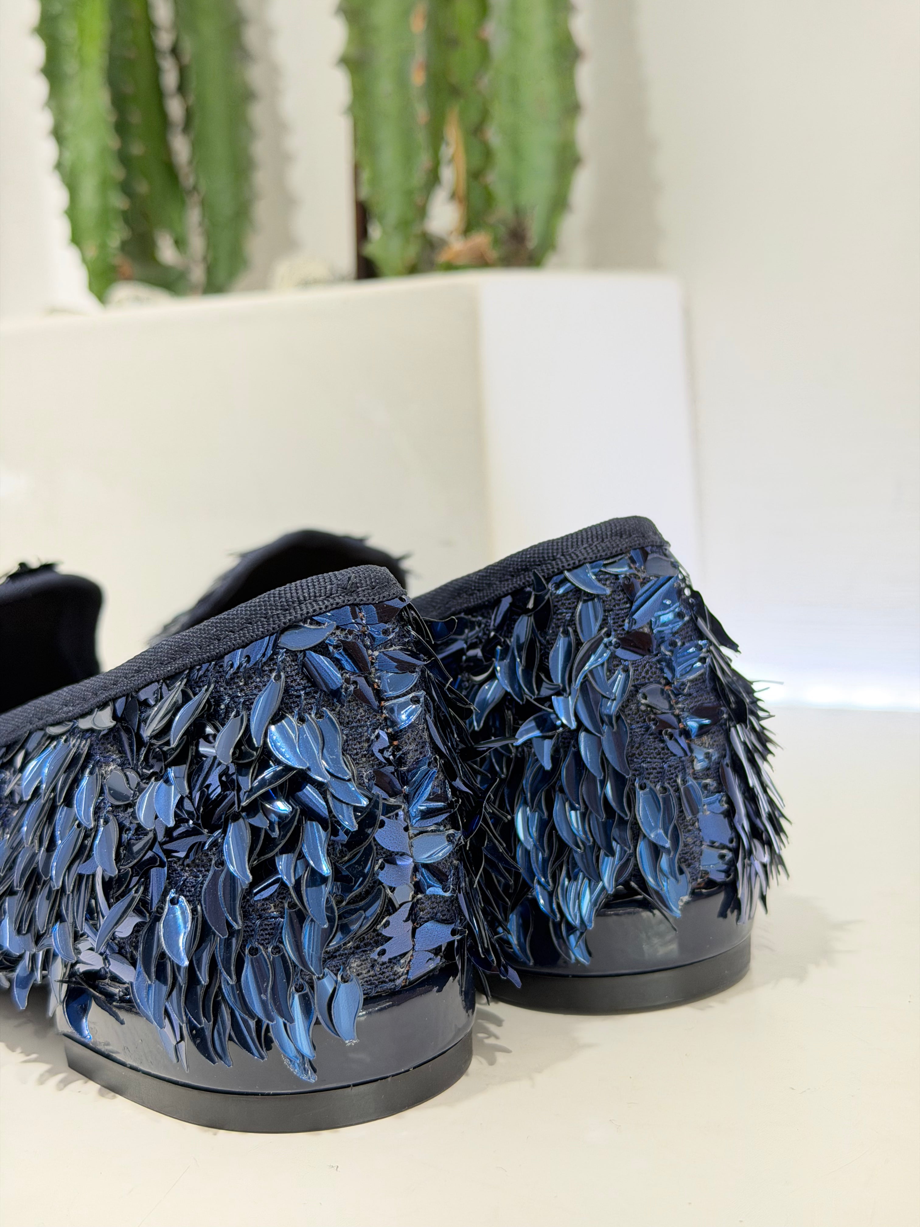 Ballerina Accollata FIESTA Blu