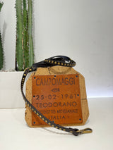 Campomaggi tracolla cellulare BORCHIE ORO MORO