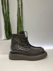 Anfibio Vaschetta Vernice Verde
