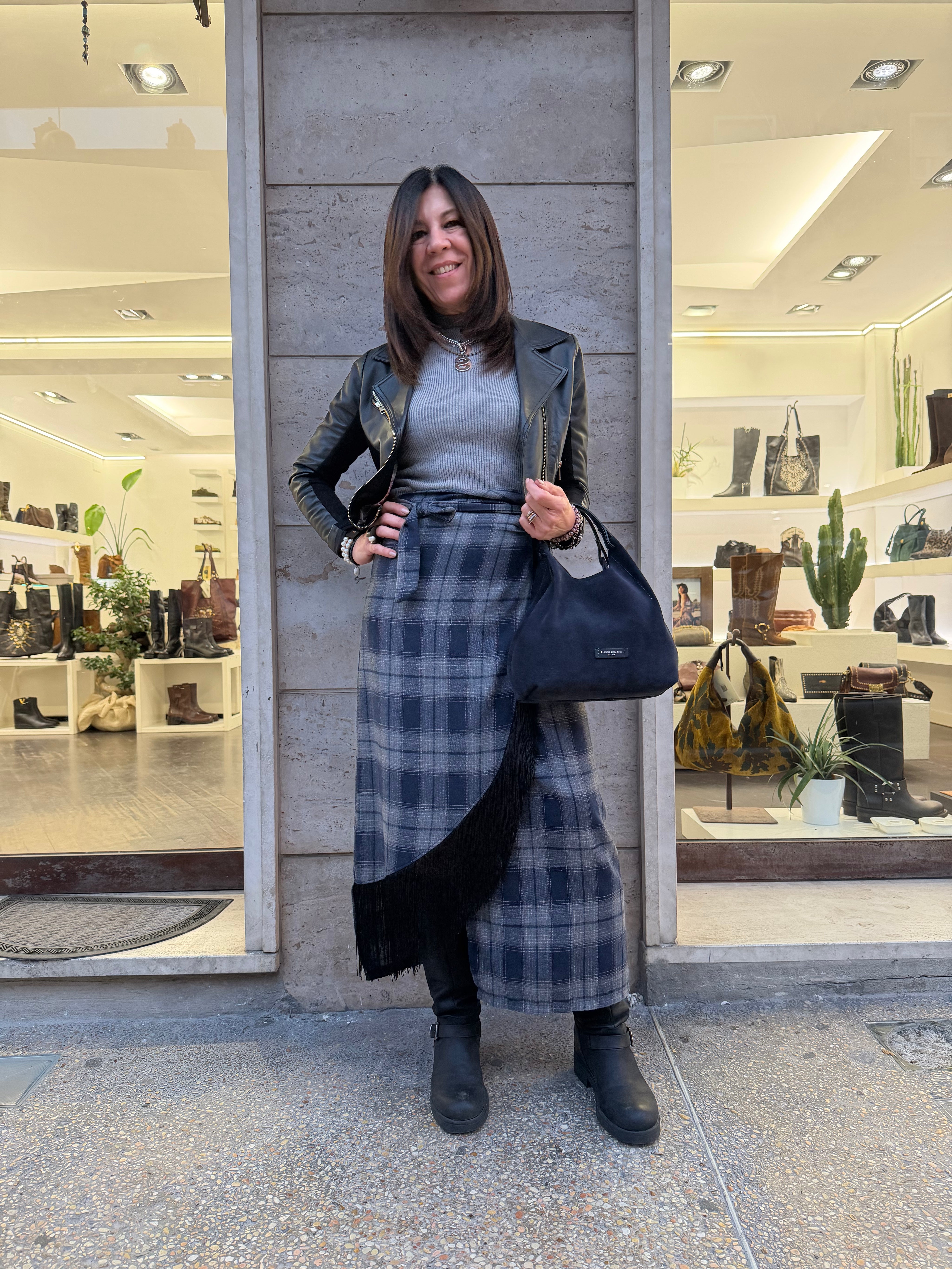 Total Look Check Outfit