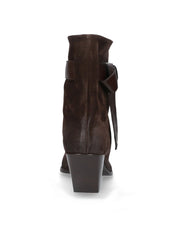 Elena Iachi texano suede t.moro con cintura