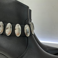 Bruno Premi texano nero con cavigliera