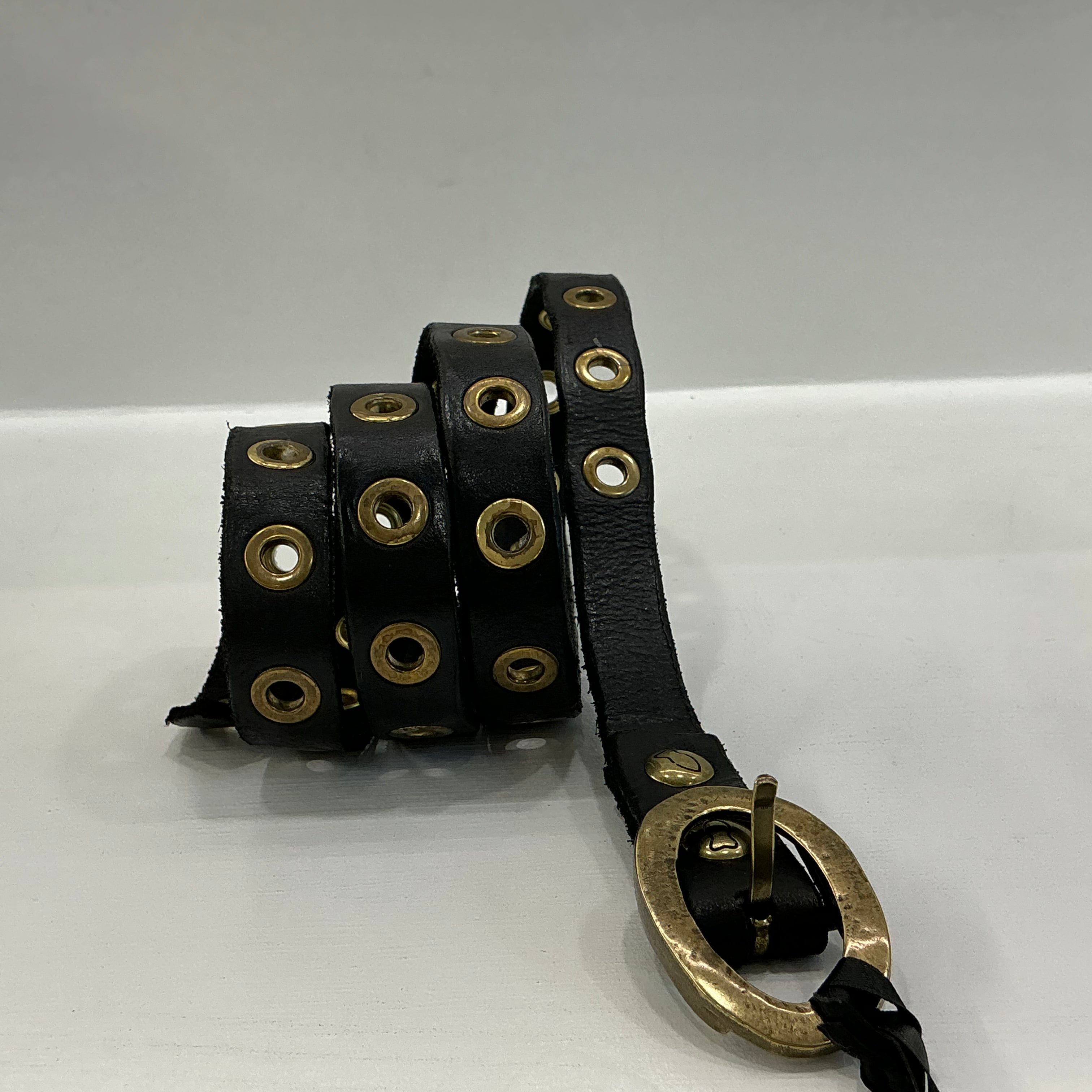 Campomaggi cintura Fori oro