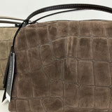 Gianni Chiarini borsa  linea ALIFA COCCO camoscio (formato medio)