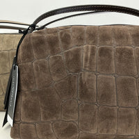 Gianni Chiarini borsa  linea ALIFA COCCO camoscio (formato medio)