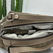 Gianni Chiarini borsa  linea ALIFA COCCO camoscio (formato medio)