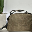 Gianni Chiarini borsa  linea ALIFA COCCO camoscio (formato piccolo)
