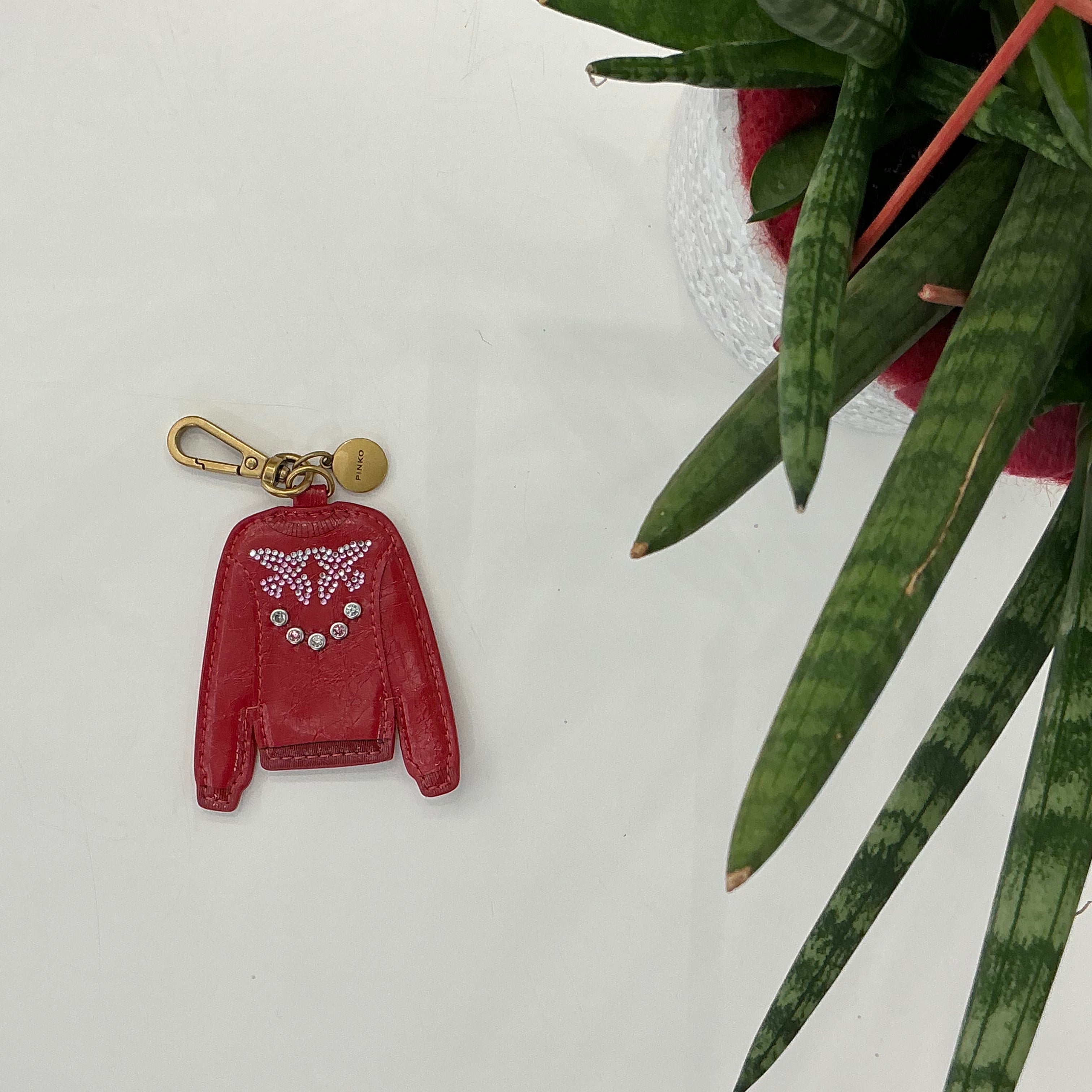 PINKO portachiavi charm sweatshirt