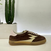 Moa sneakers camoscio vino
