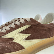 Moa sneakers camoscio vino