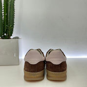 Moa sneakers camoscio vino