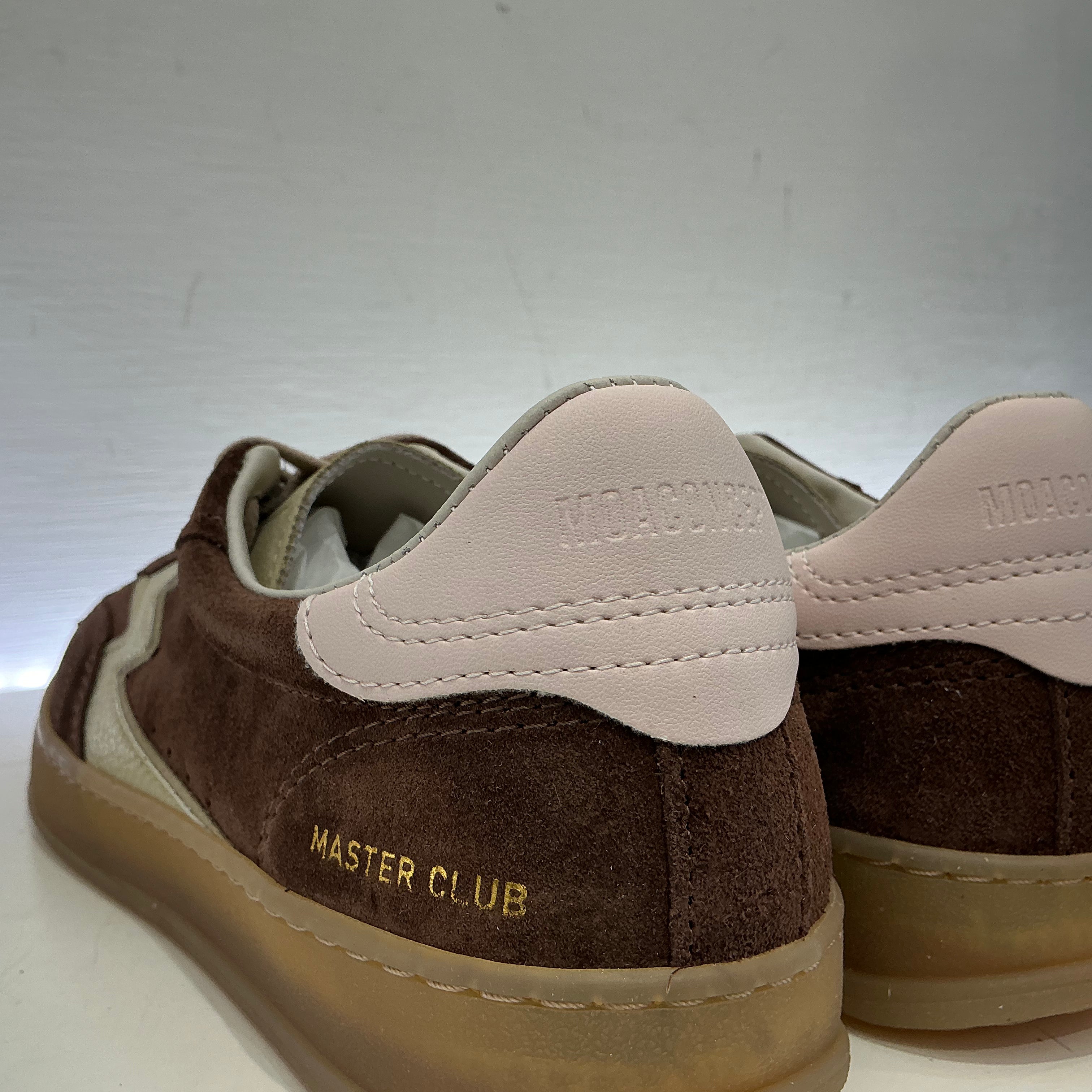 Moa sneakers camoscio vino