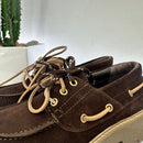 ANTICA BOTTEGA mocassino modello barca CHOCOLATE