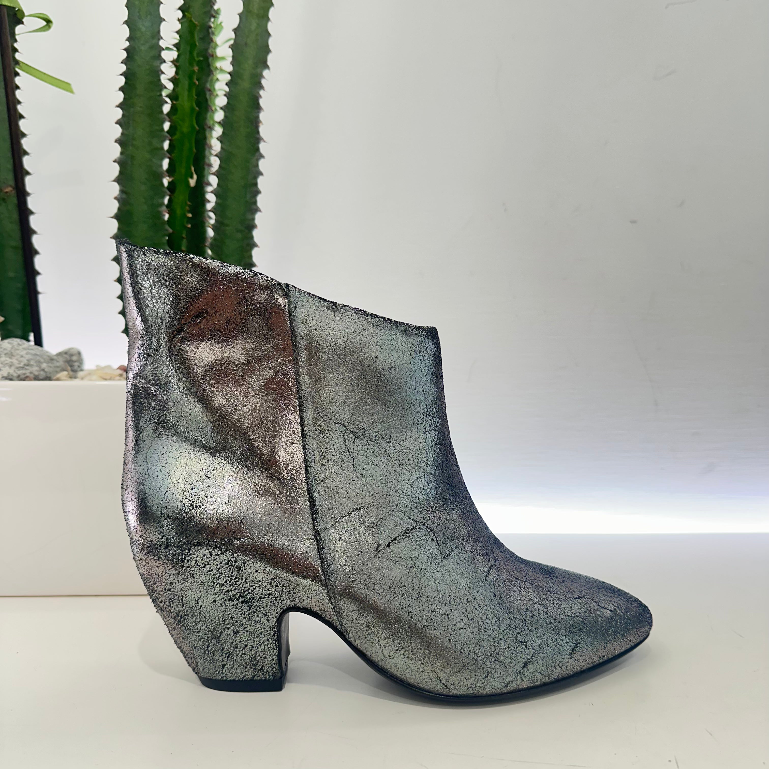 ERNESTO DOLANI stivaletto metallic RITA