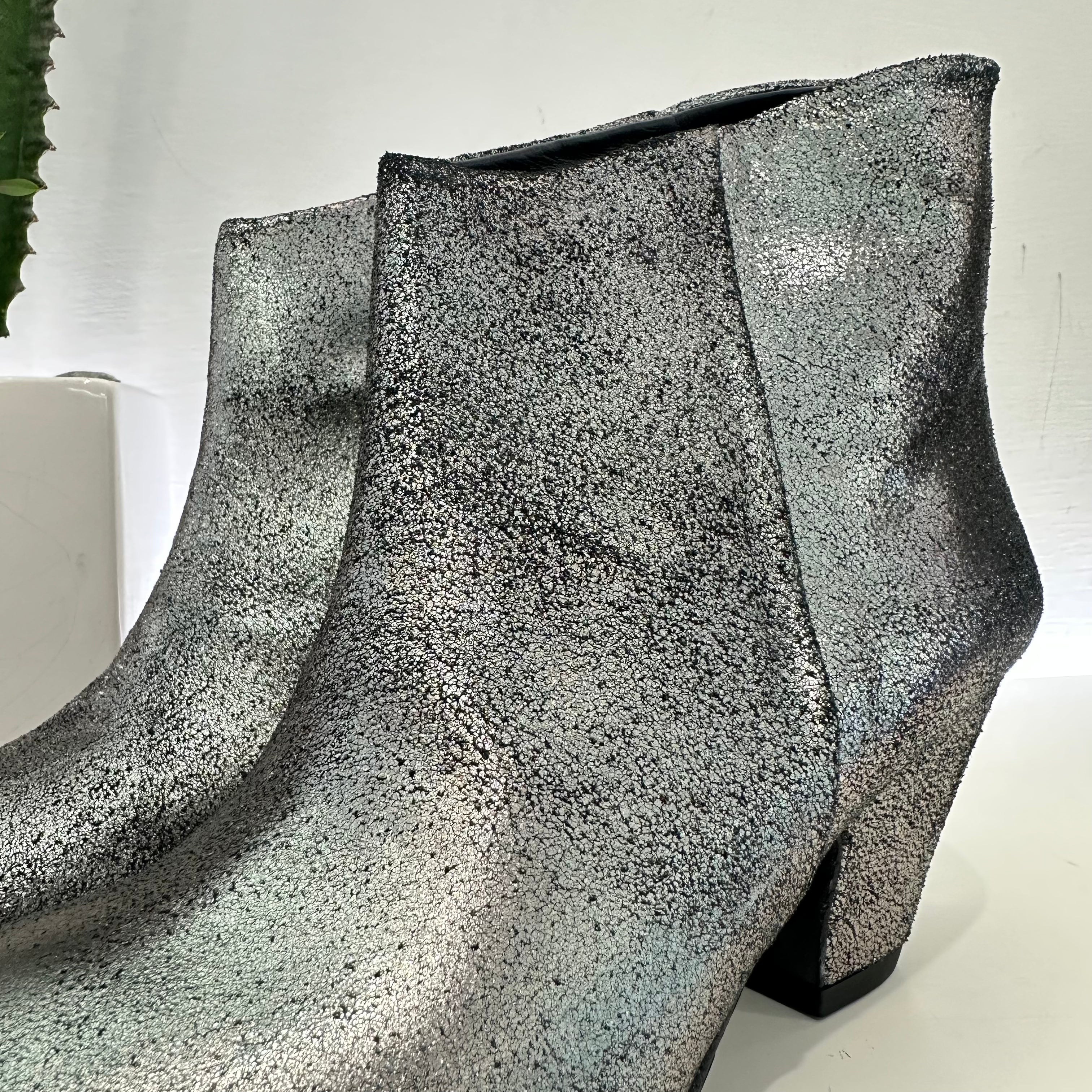 ERNESTO DOLANI stivaletto metallic RITA