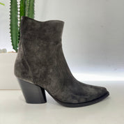 ENJOY stivaletto texano suede FANGO
