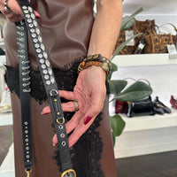PINKO borsa LOVE ONE MINY tracolla diamanti