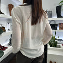 Kikisix camicia REBECCA trasparente volant