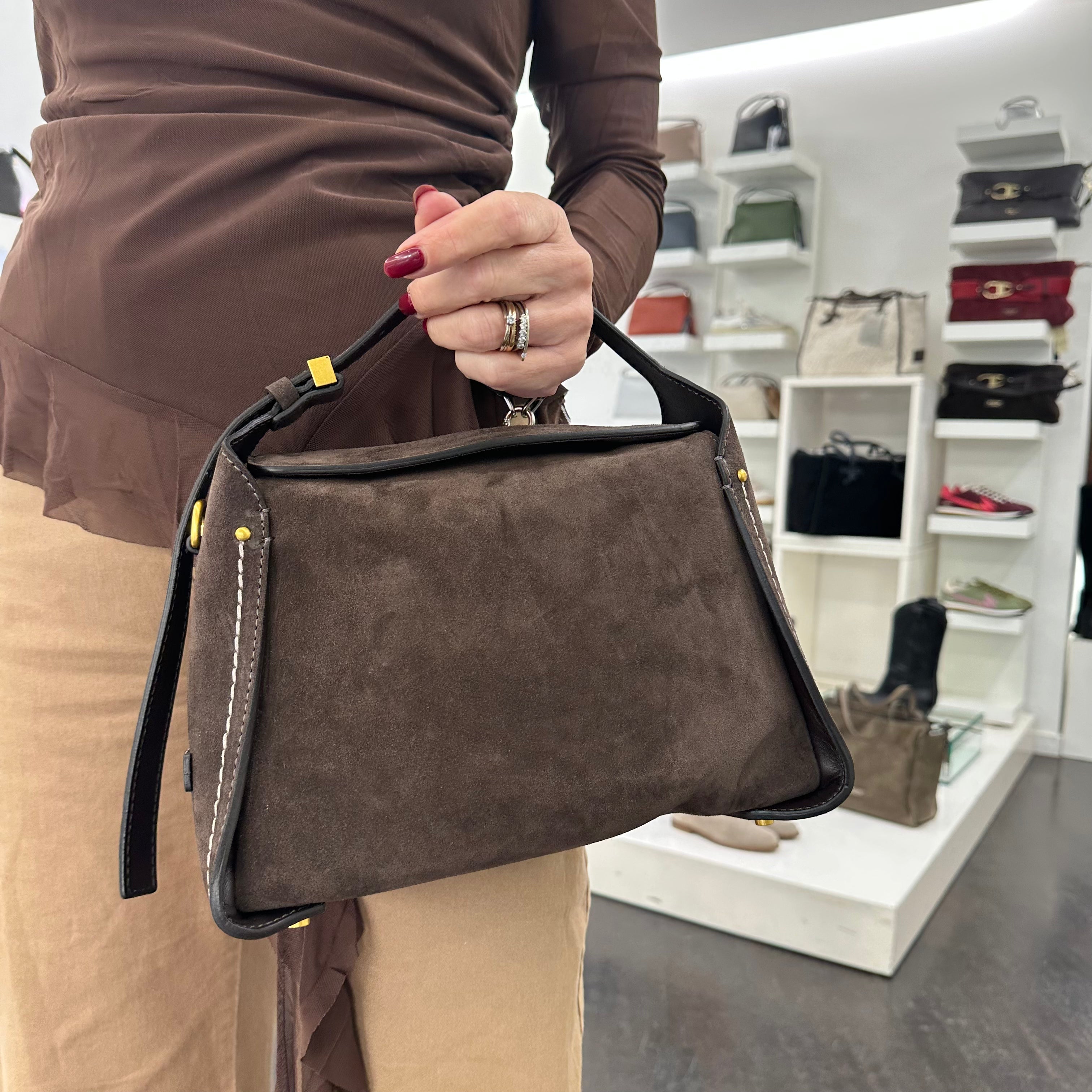 Gianni Chiarini borsa PENELOPE moka (media)