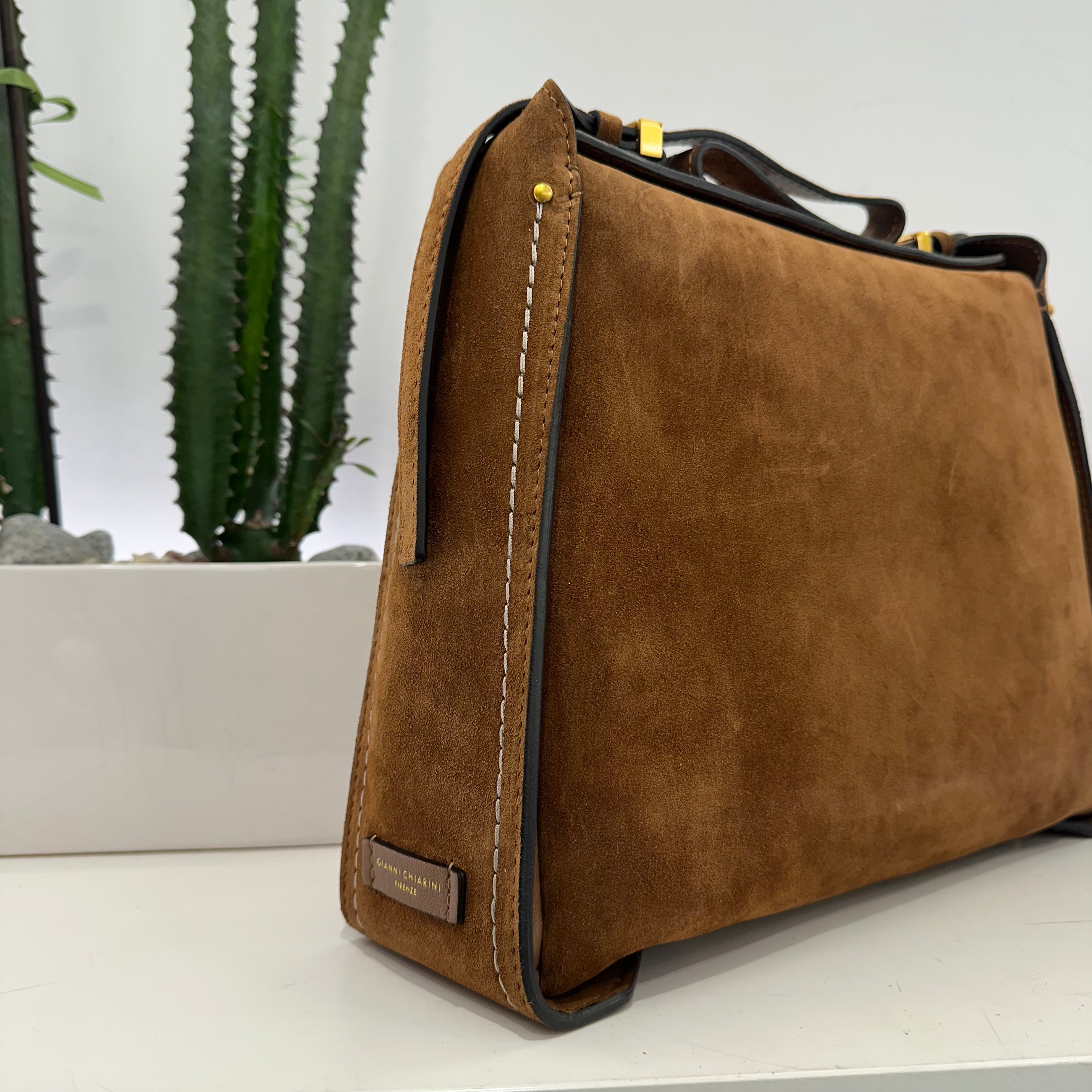 Gianni Chiarini borsa PENELOPE cognac (grande)
