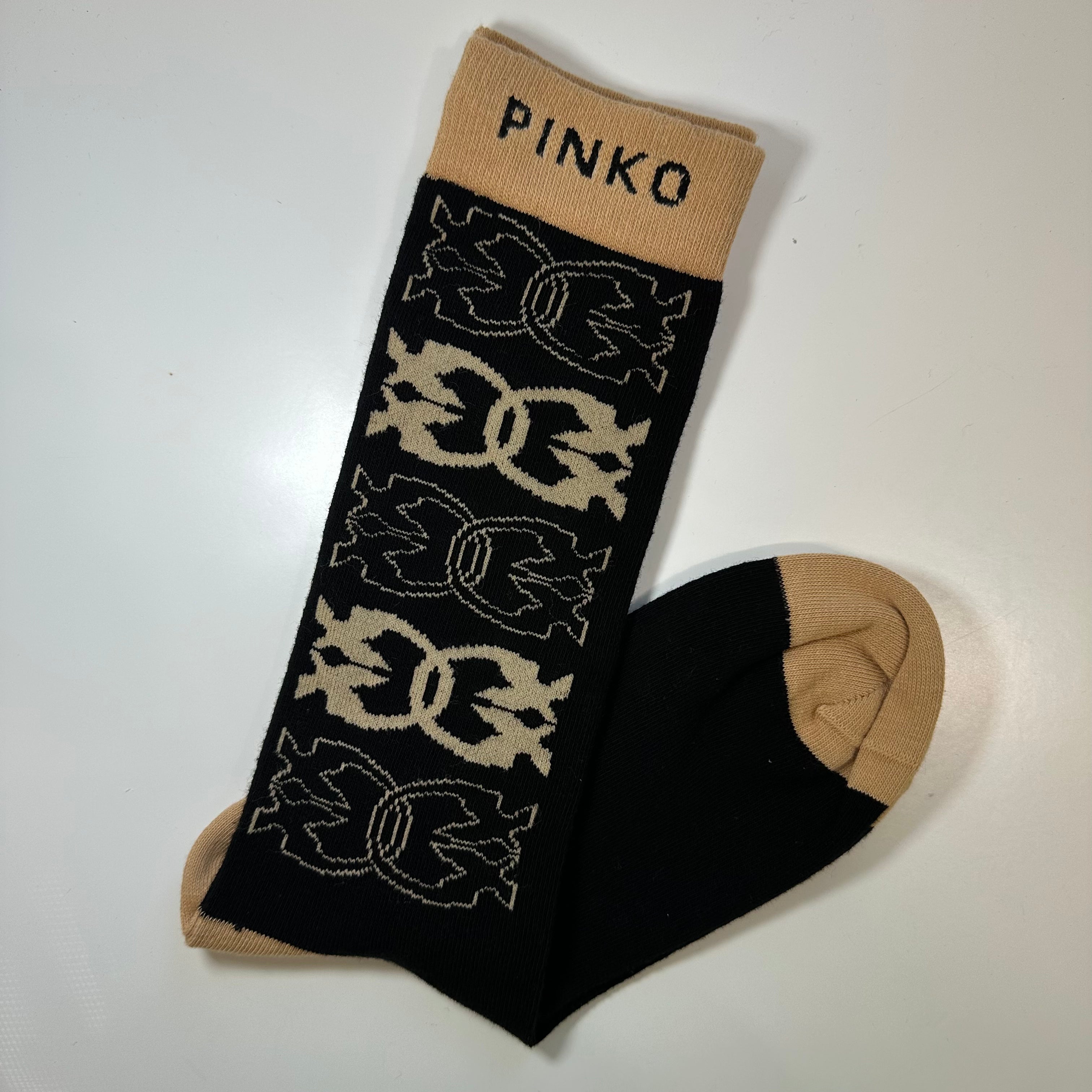 Calzini Pinko Logo JACQUARD ALL LOVER