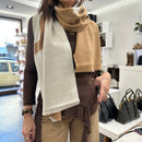 Pinko sciarpa BEIGE con logo lettering