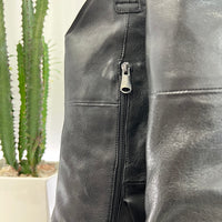 Stivale DESIRÈ stile texano nero tacco 7cm