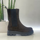 Stivaletto beatles SUEDE  MORO