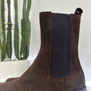 Stivaletto beatles SUEDE  MORO