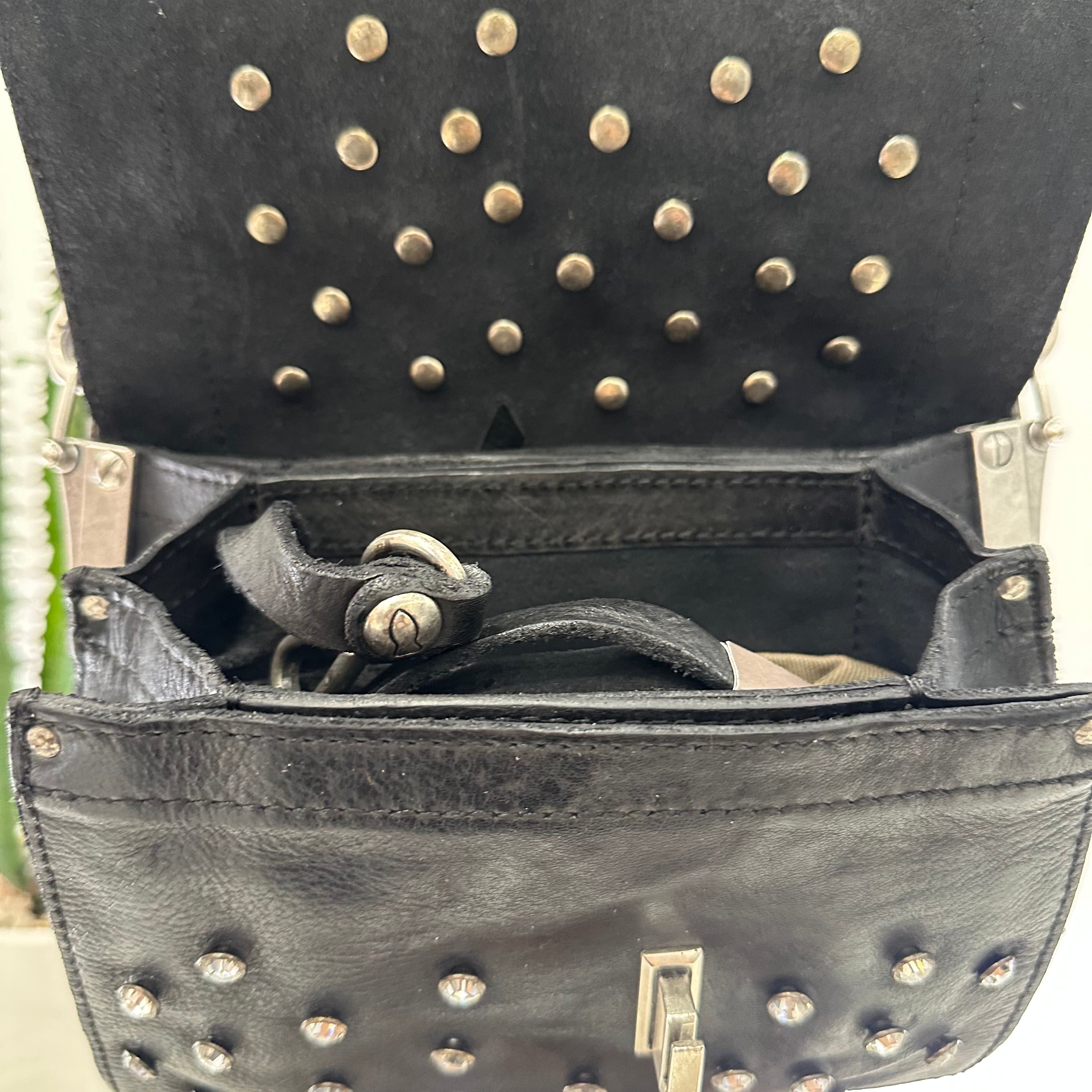 Campomaggi borsa Agnese nera STRASS