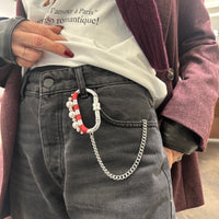 PINKO moschettone keychain hook