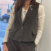 KIKISIX gilet SPILLE moro