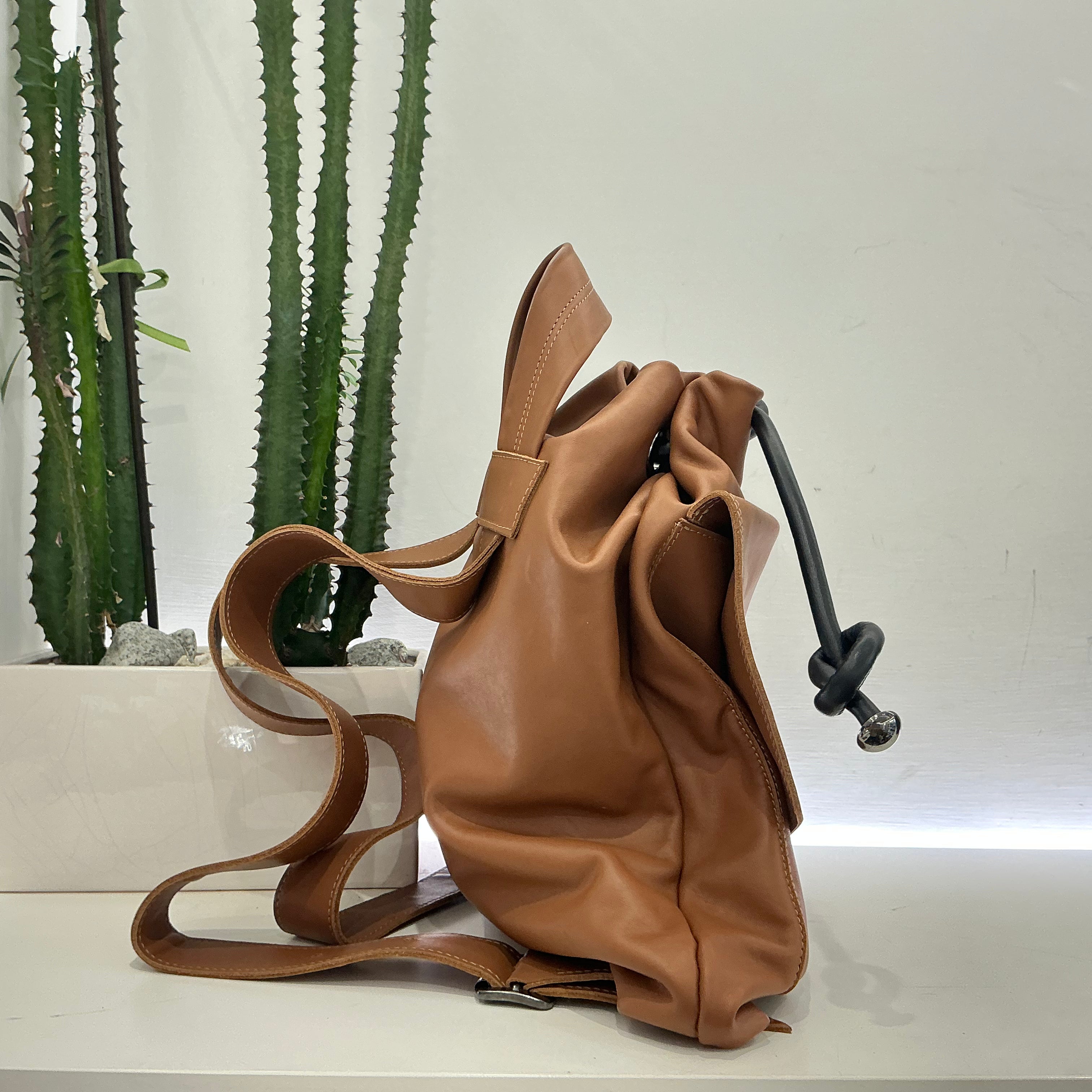 Zaino DORICO EMILY in pelle cuoio